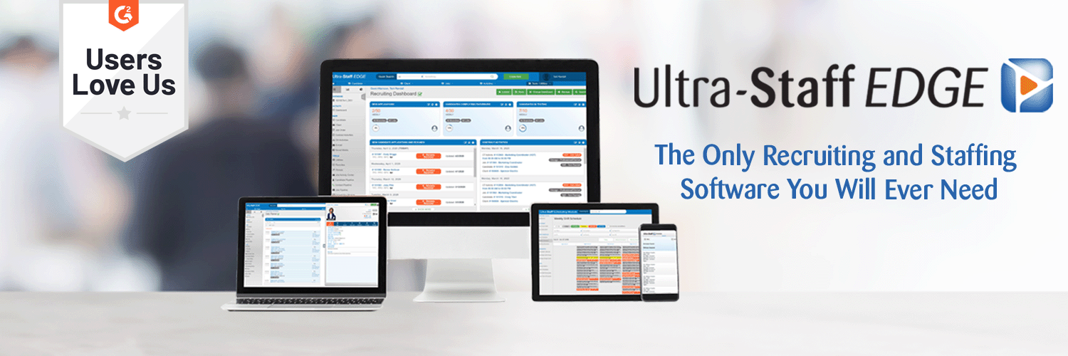 Ultra-Staff EDGE Staffing Software banner