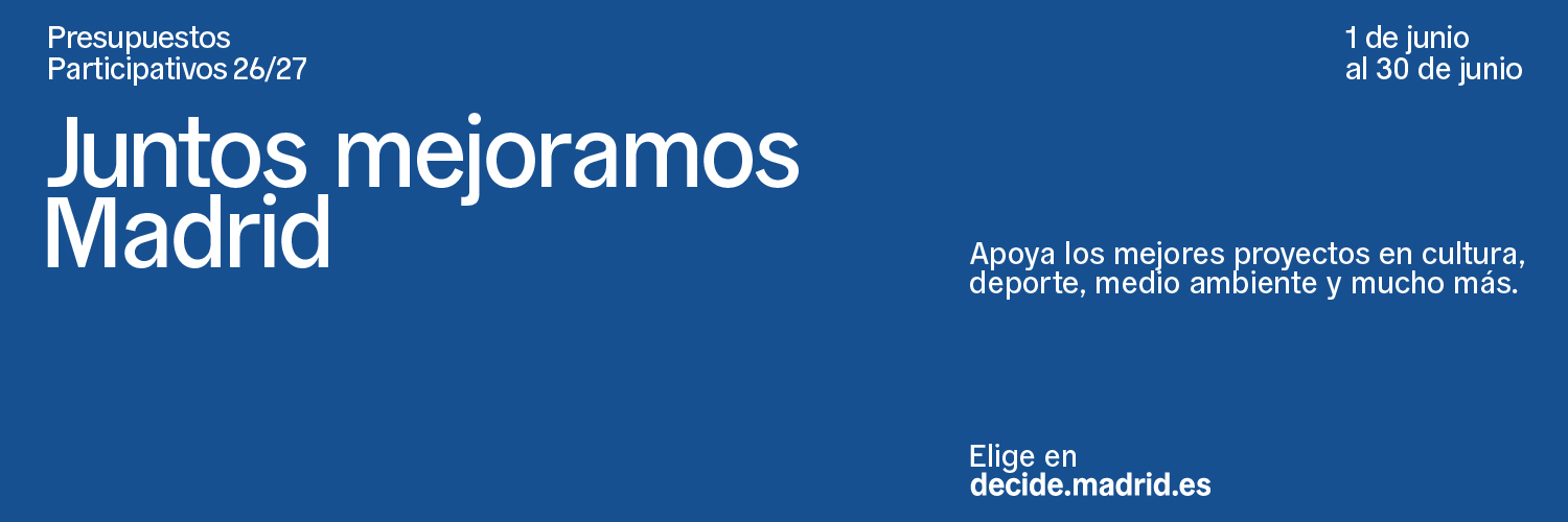DecideMadrid's profile banner image
