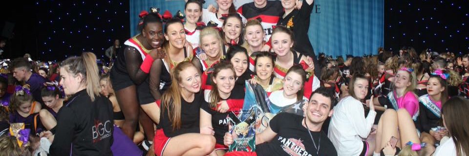 Keele Cheerleaders banner