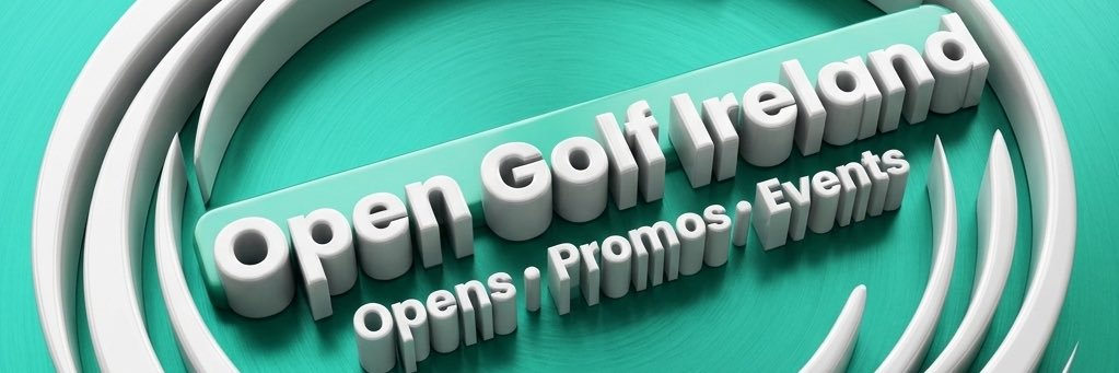 Open Golf Ireland (O.G.I.) banner