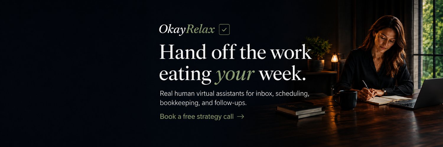OkayRelaxHQ's profile banner image