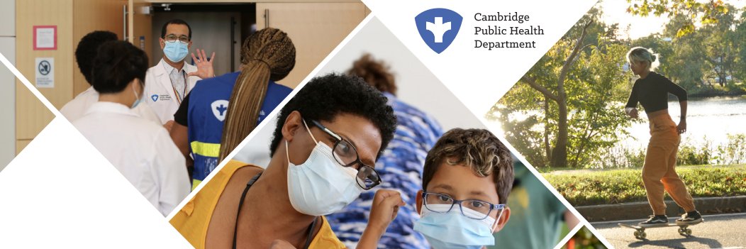 Cambridge Public Health Dept banner