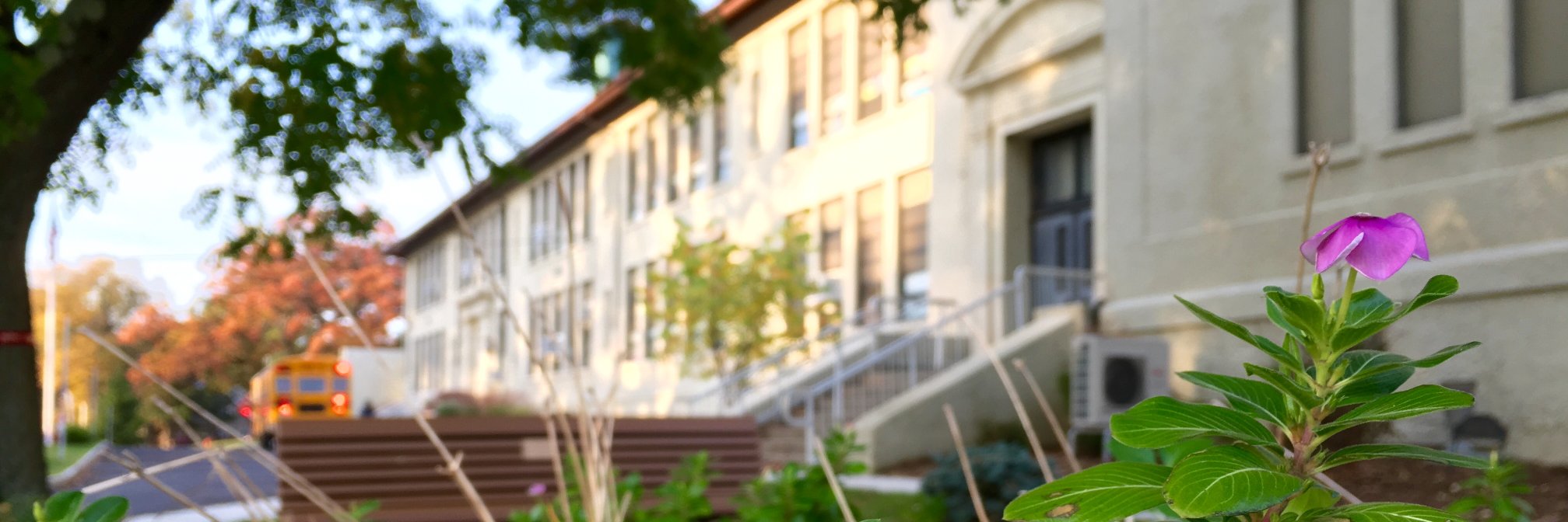Gregory School PTA banner