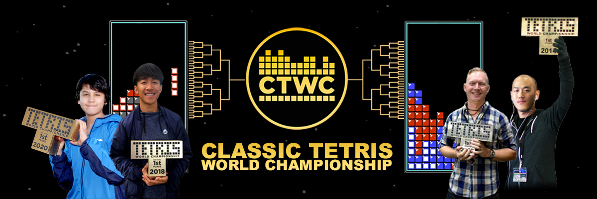 Classic Tetris World Championship's banner