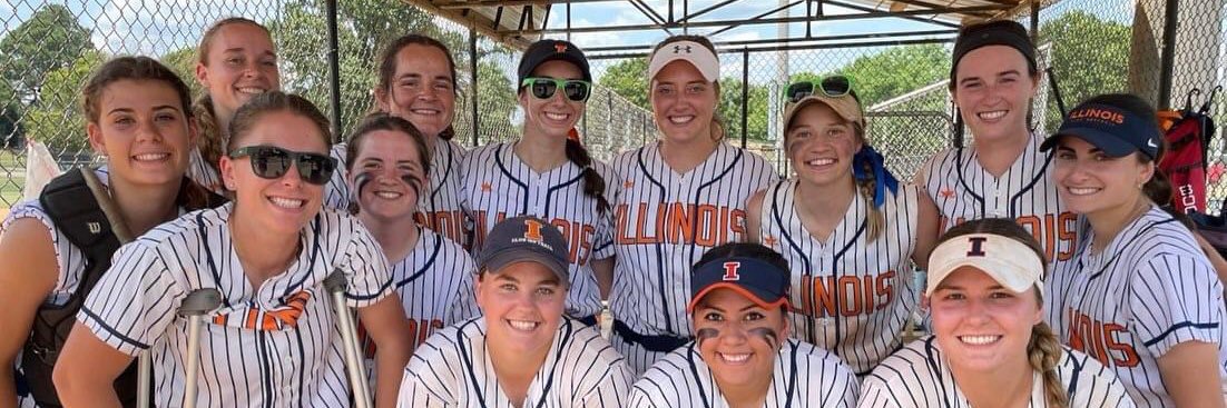 University of Illinois Club Softball banner