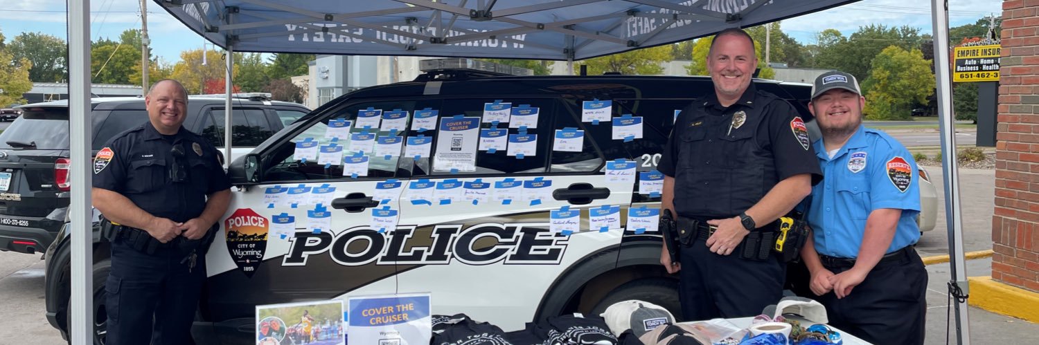 Wyoming (MN) Police's banner