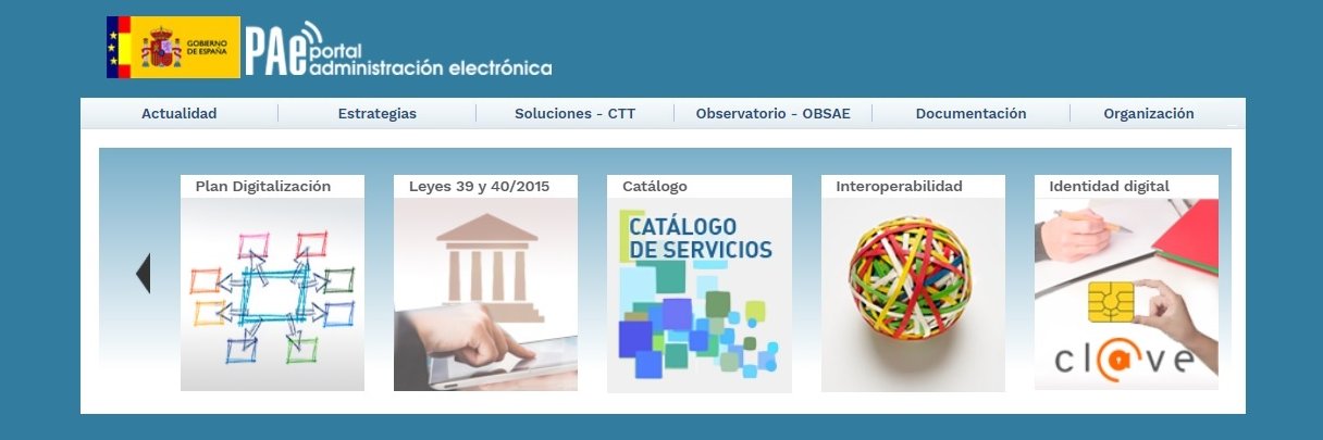 Observatorio de la Admon. Electrónica 🇪🇸 banner