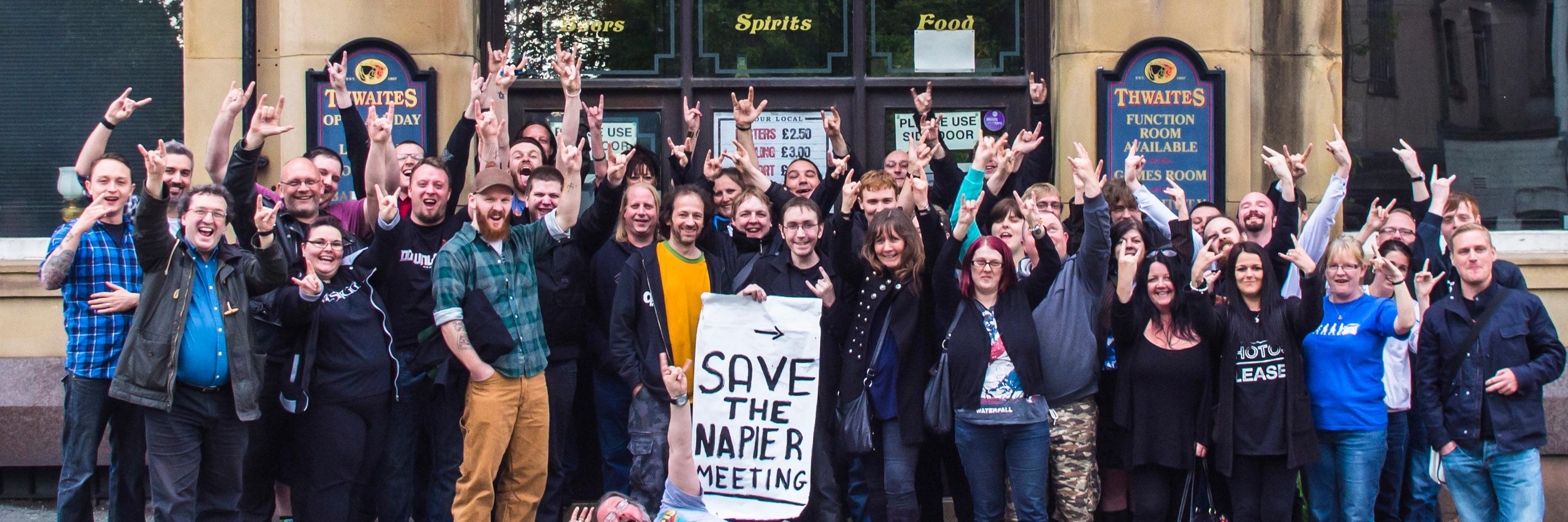 Save The Napier banner