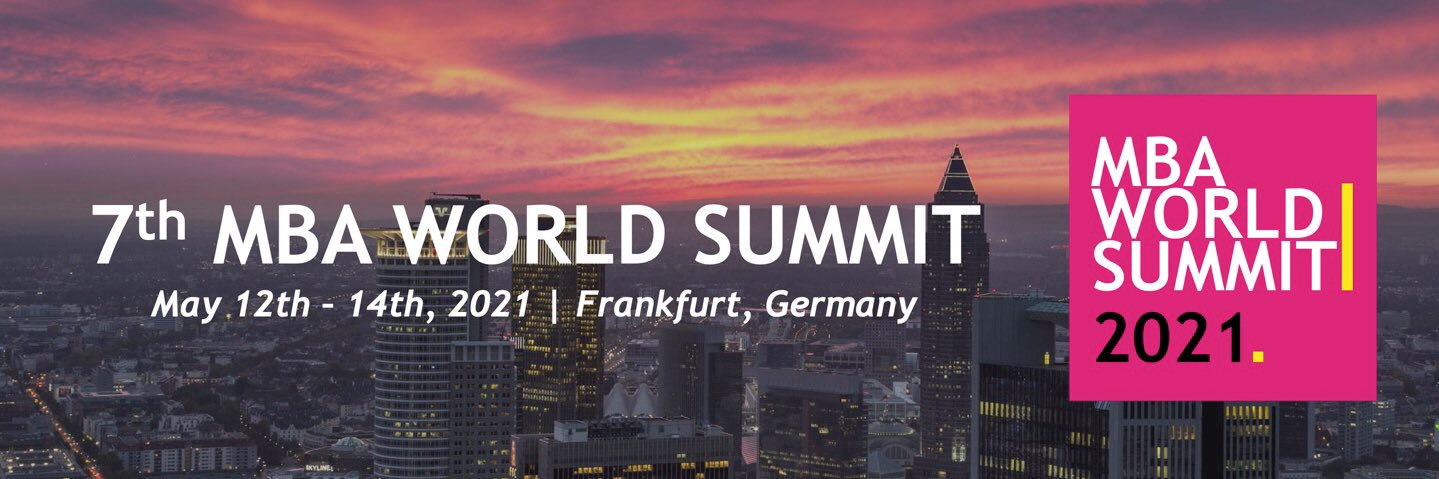MBA World Summit banner