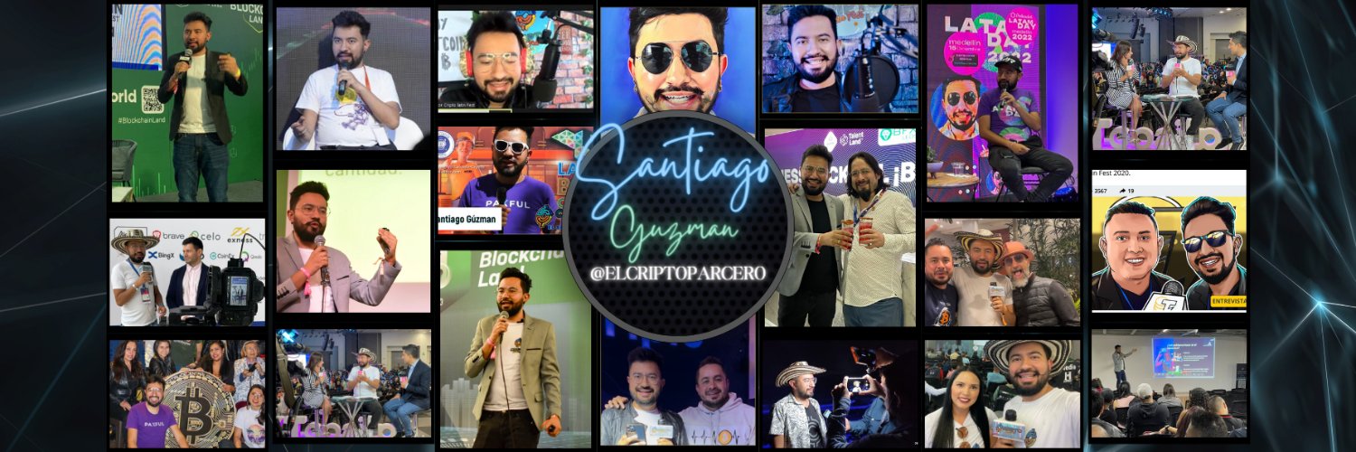 Santiago Guzman ₿ ₿ CriptoLatinFest🇨🇴 banner