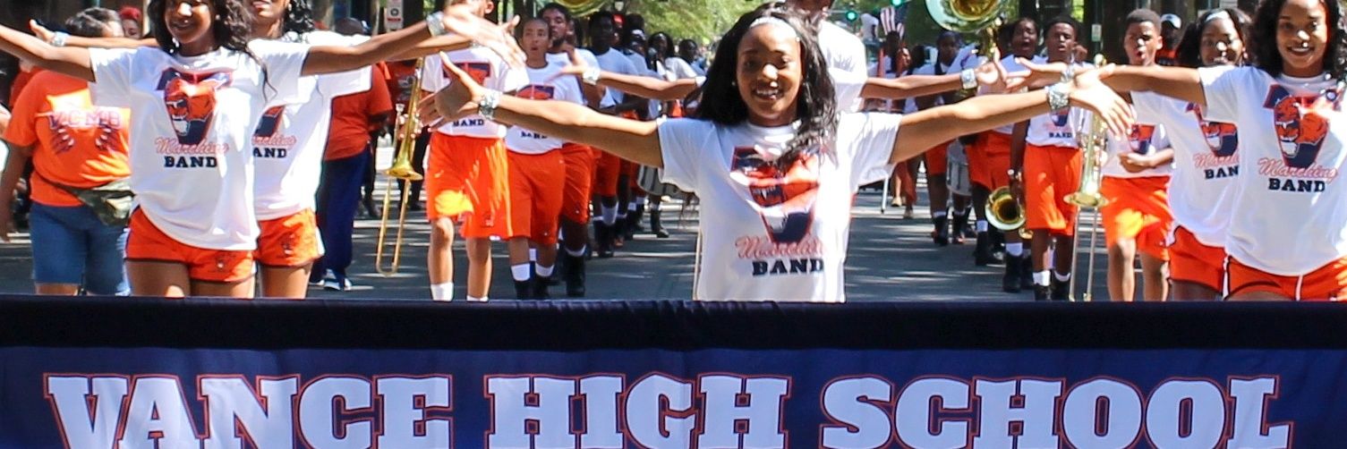 Vance HS Band banner