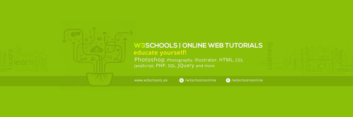  W3Schools  w3schoolsonline Twitter