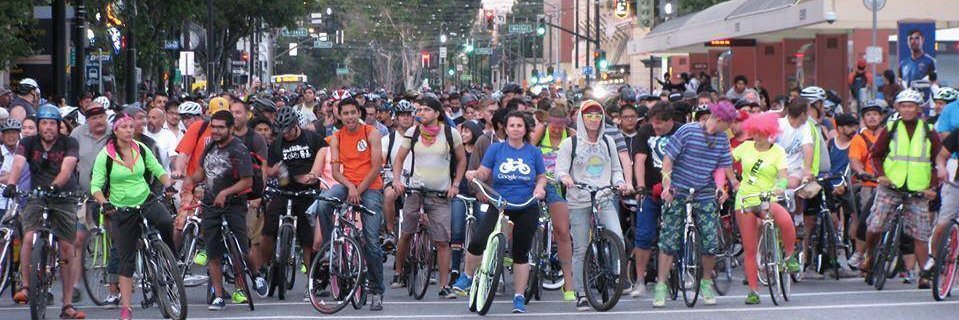 San Jose Bike Party banner