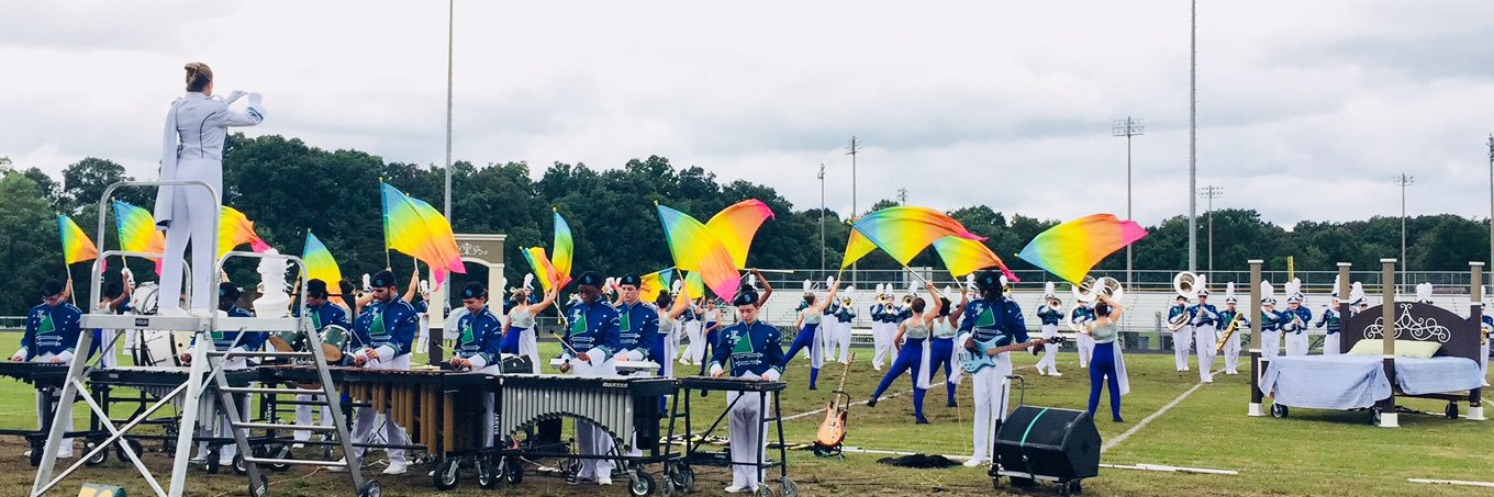 Forest Park HS Bruin Bands banner