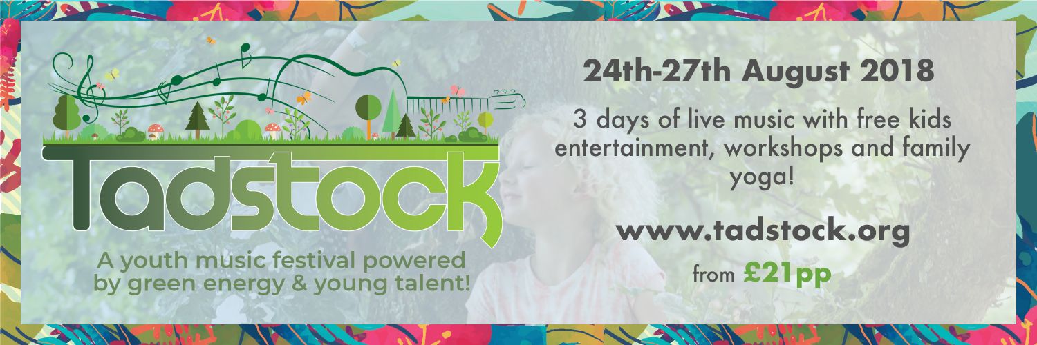 Tadstock Festival banner