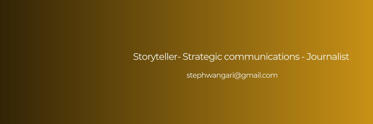 StephanyWangari's profile banner image