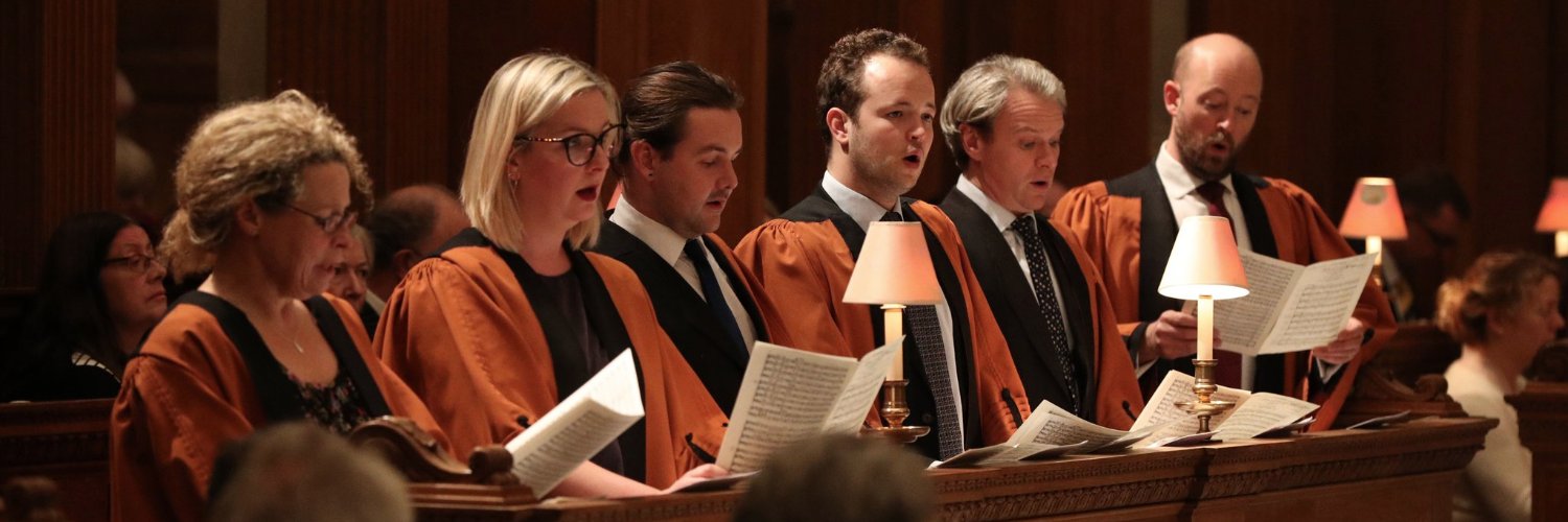 St Bride's Choir banner