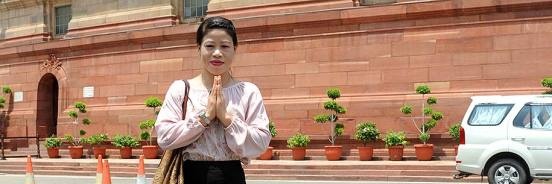 Dr. M C Mary Kom OLY banner