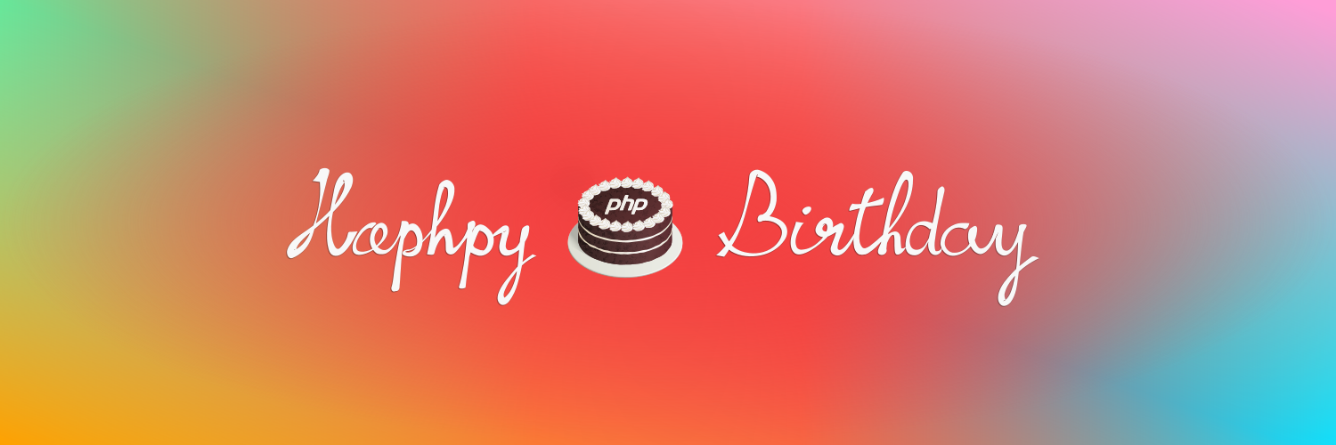 HaPHPy Birthday banner