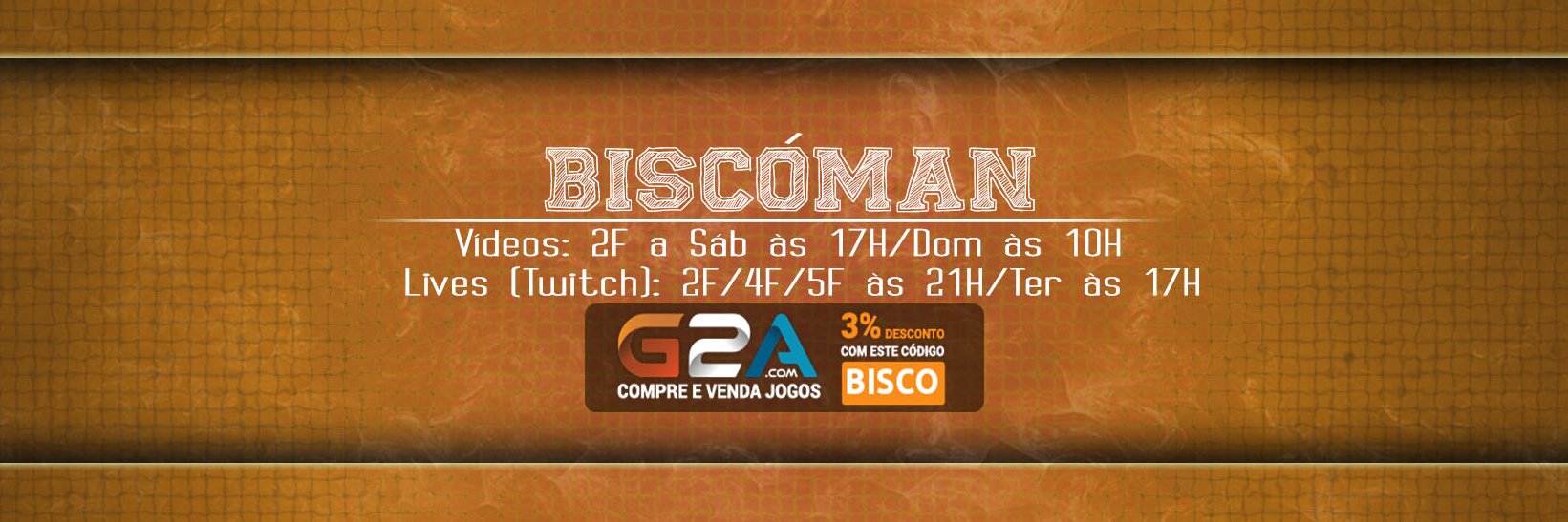 BiscoMann's profile banner image