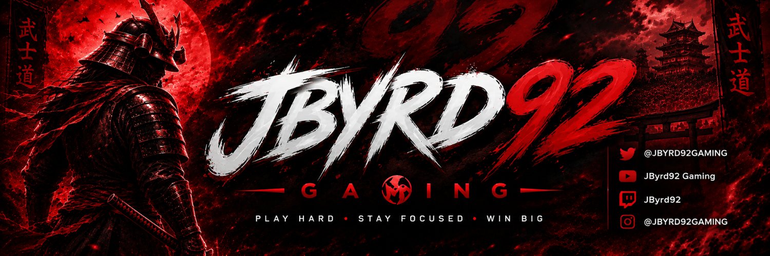 JByrd92Gaming's profile banner image