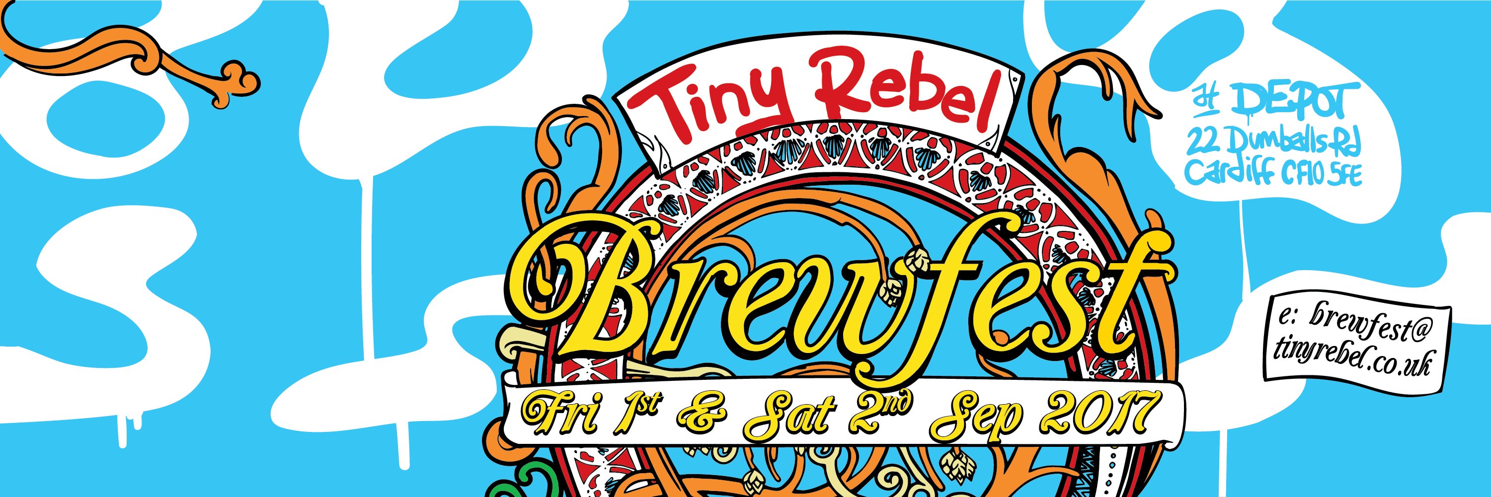 Tiny Rebel Brewfest banner