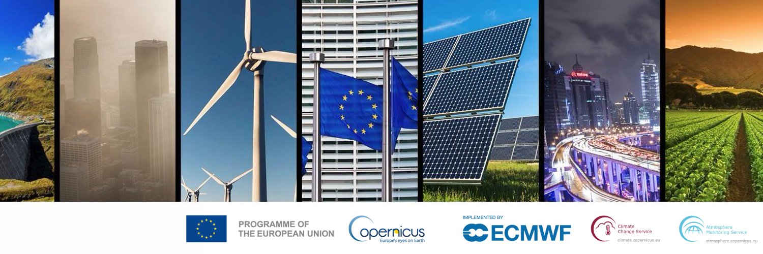Copernicus ECMWF's banner