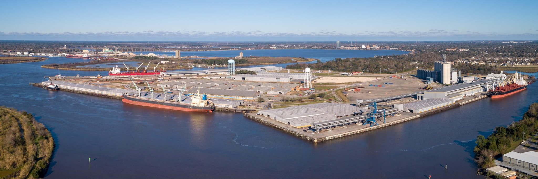 Port of Lake Charles banner