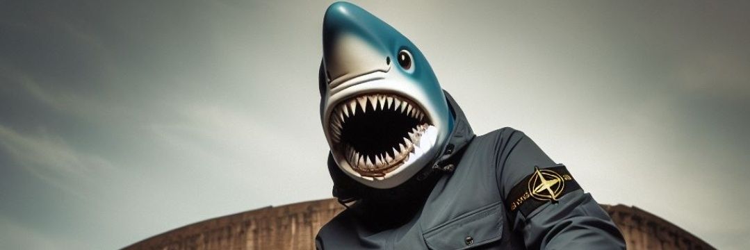 Hackney Shark banner