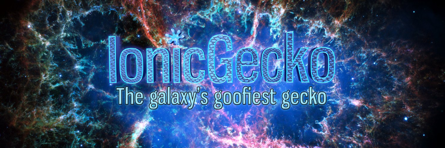 IonicGecko's profile banner image