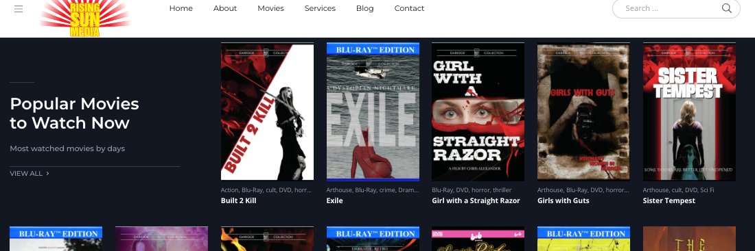 Rising Sun Media banner