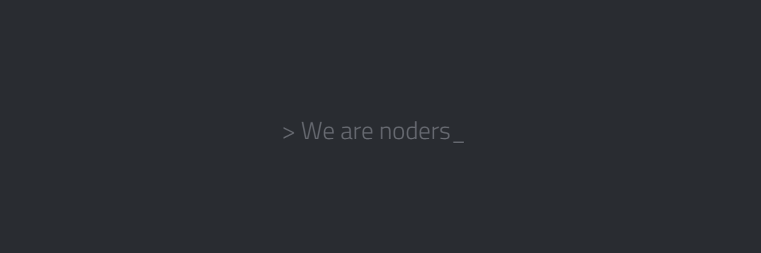 Noderscast's profile banner image