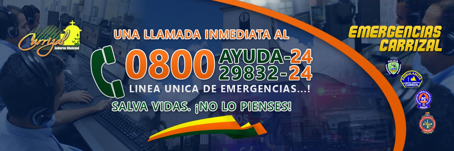 EMERGENCIAS CARRIZAL FARITH FRAIJA ALCALDE banner