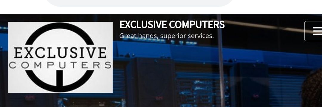 Exclusive Computers. banner