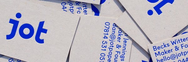 JotPaperCo Profile Banner