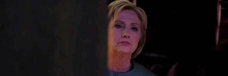 Dark Hillary banner