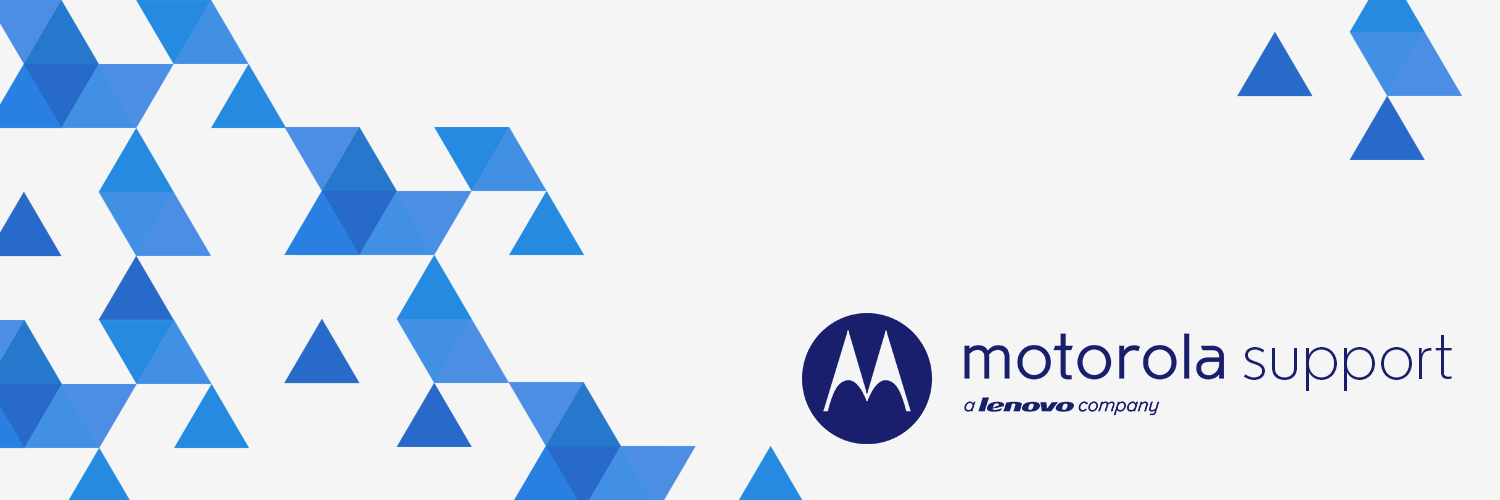 Motorola Support banner