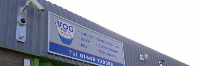 VOG Fire & Security banner