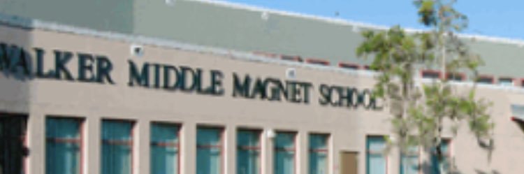 Walker Middle Magnet IB World School banner