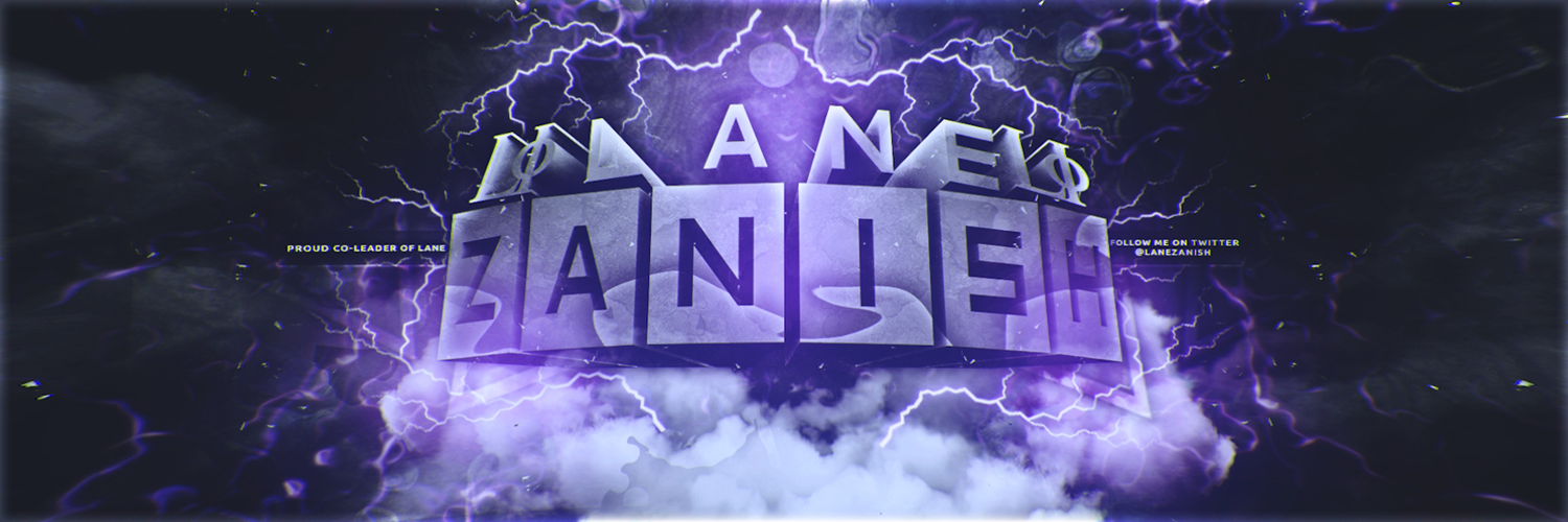 xZanish's profile banner image