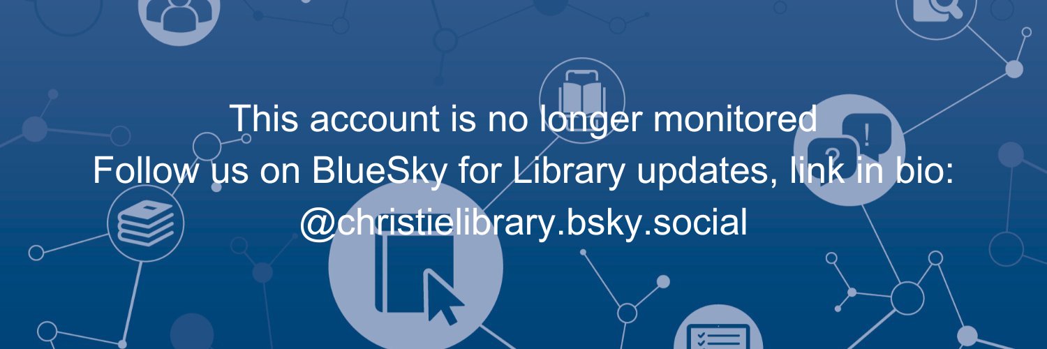 Christie Library banner