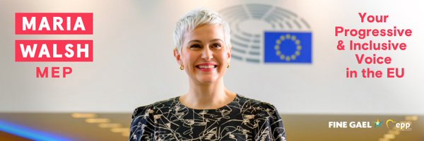 MariaWalshEU Profile Banner