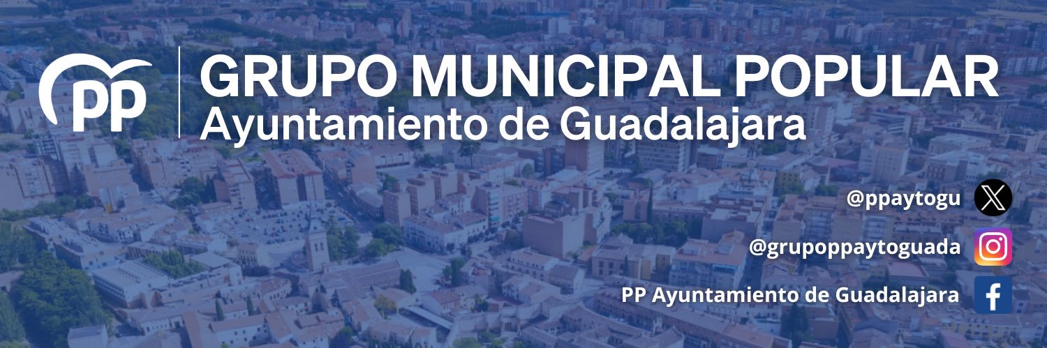 Grupo Popular del Ayuntamiento de Guadalajara banner