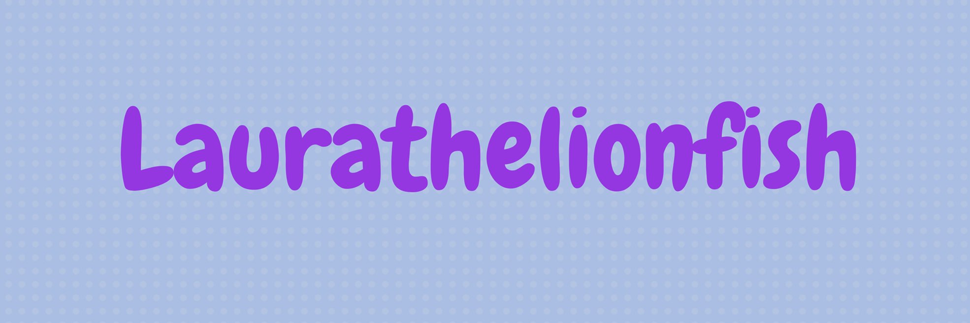 Lauralionfish's profile banner image