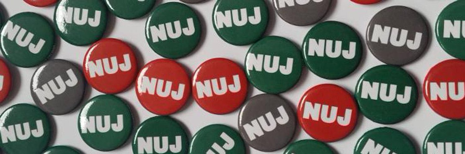 NUJ's banner
