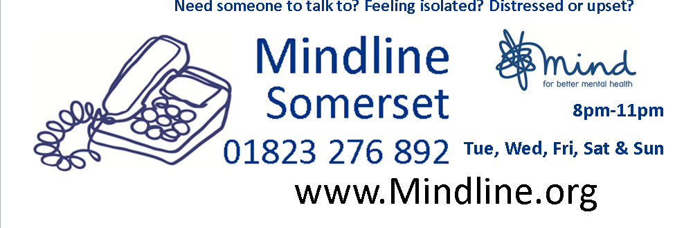 Mindline Somerset banner