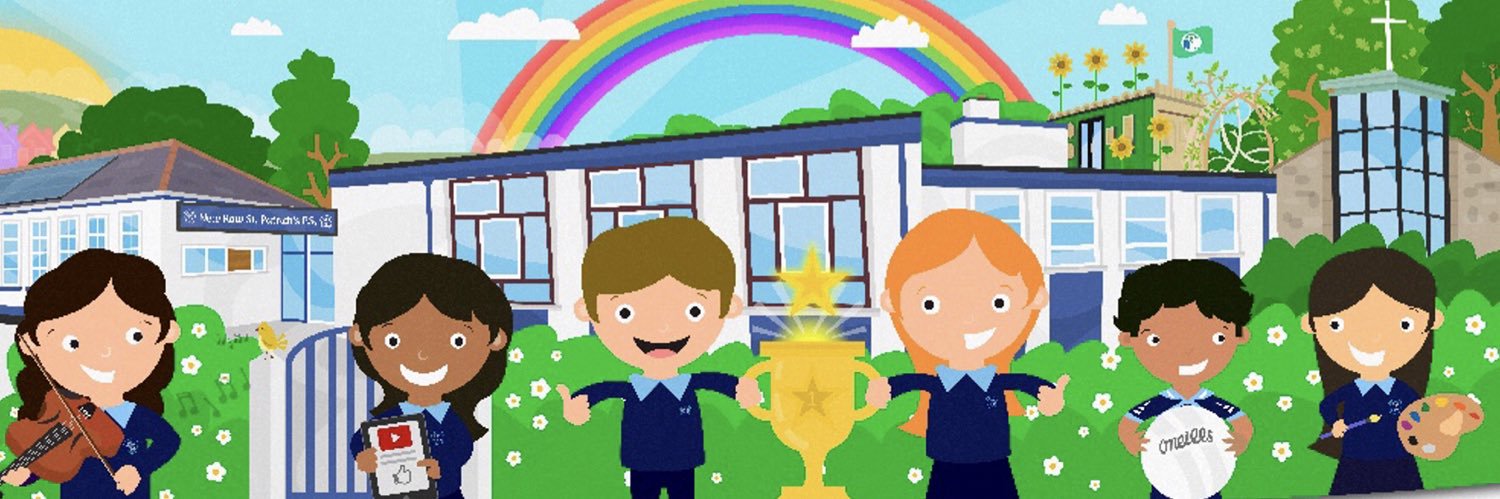 New Row St Patrick’s PS banner