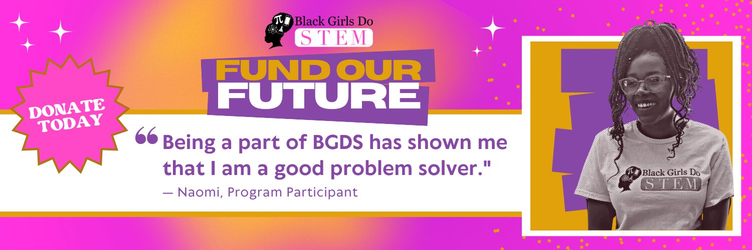 Black Girls Do STEM banner