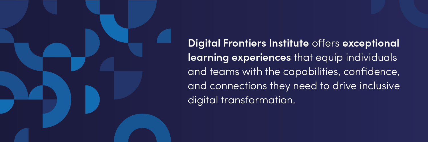 Digital Frontiers Institute banner