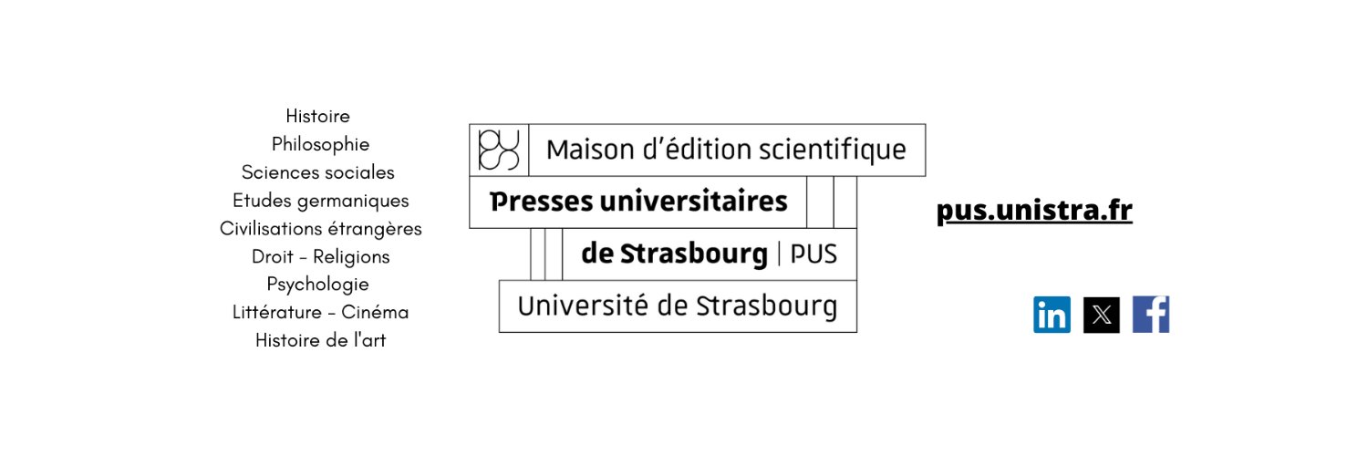 Presses universitaires de Strasbourg banner